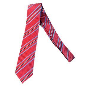 Donald J. Trump Signature Collection 100% Silk Red White Blue Necktie 57"-60"